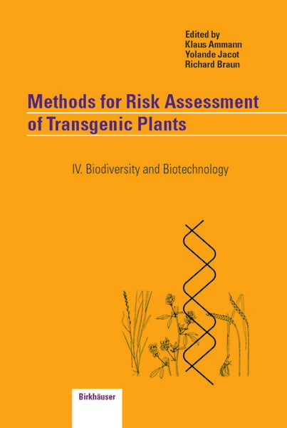 Produktbild: Methods for Risk Assessment of Transgenic Plants