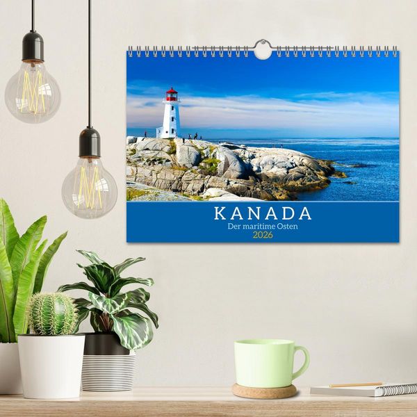 Produktbild: KANADA - Der maritime Osten (Wandkalender 2026 DIN A4 quer), CALVENDO Monatskalender