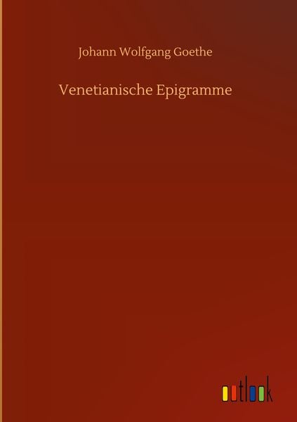 Produktbild: Venetianische Epigramme