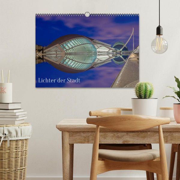 Produktbild: Lichter der Stadt (Wandkalender 2026 DIN A3 quer), CALVENDO Monatskalender