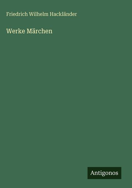 Produktbild: Werke M&auml;rchen