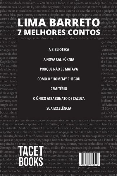 Produktbild: 7 melhores contos de Lima Barreto