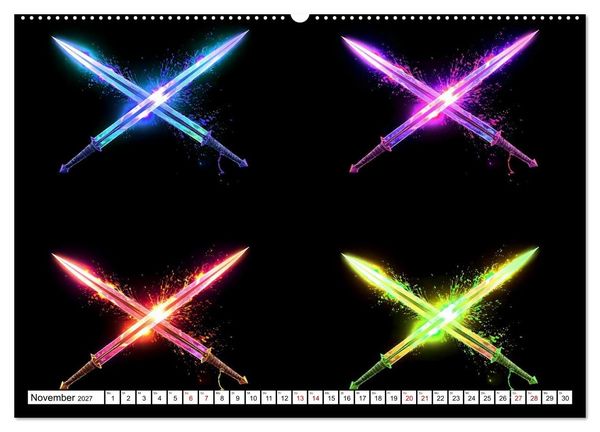 Produktbild: Olympia neu gedacht - Sport als Pop-Art (Wandkalender 2027 DIN A2 quer), CALVENDO Monatskalender