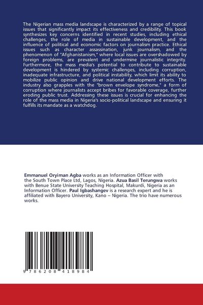 Produktbild: Topical Issues in Nigerian Mass Media