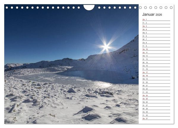 Produktbild: Bergseen im Ultental (Wandkalender 2026 DIN A4 quer), CALVENDO Monatskalender