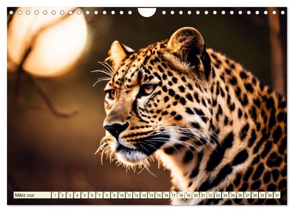 Produktbild: Gefleckte J&auml;ger (Wandkalender 2026 DIN A4 quer), CALVENDO Monatskalender
