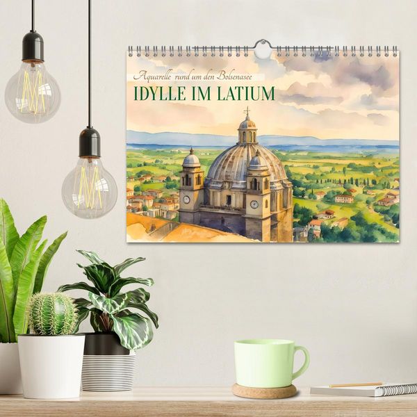 Produktbild: Idylle im Latium (Wandkalender 2026 DIN A4 quer), CALVENDO Monatskalender