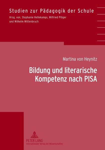 Produktbild: Bildung und literarische Kompetenz nach PISA