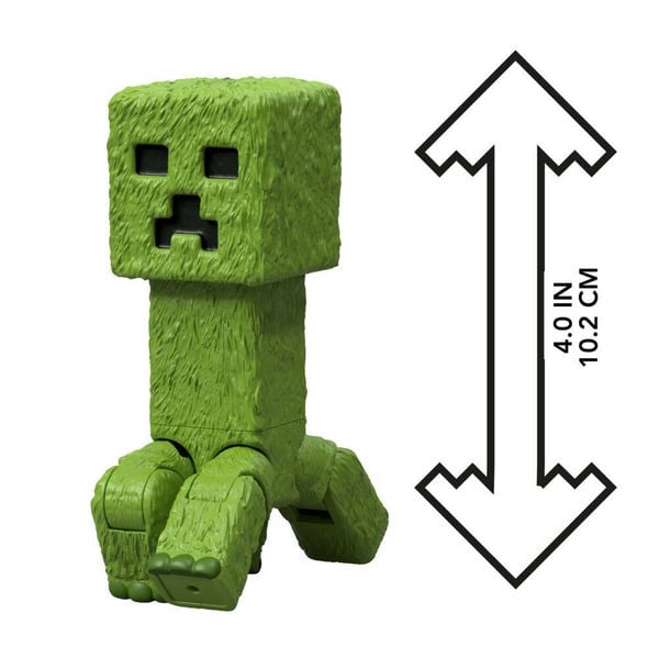 Produktbild: Minecraft Creeper Actionfigur und Zubeh&ouml;r, 10 cm gro&szlig;es Spielset, inspiriert von Ein Minecraft Film&ldquo;