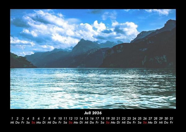 Produktbild: Bergige Welten 2026 Fotokalender DIN A3