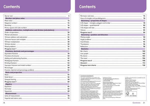 Produktbild: Year 6 Maths KS2 SATs Targeted Practice Workbook