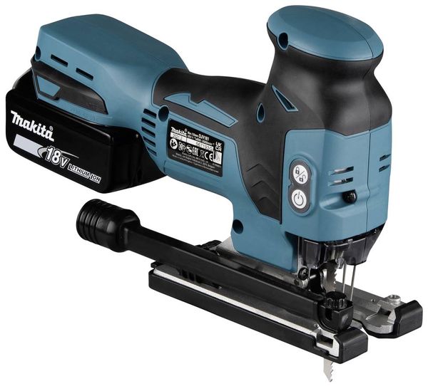 Produktbild: Makita Akku-Pendelhubstichs&auml;ge DJV181RTJ inkl. Akku, inkl. Ladeger&auml;t, inkl. Koffer 18 V 5.0 Ah Anzahl mitgelieferte Akkus 1