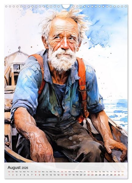 Produktbild: Novel Canvas (Wall Calendar 2026 DIN A3 portrait), CALVENDO 12 Month Wall Calendar