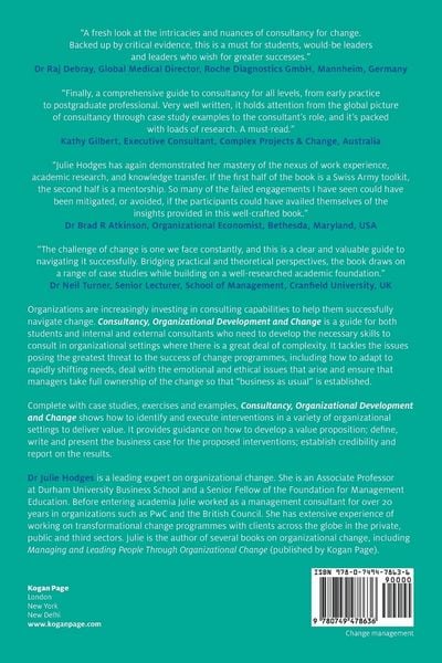 Produktbild: Consultancy, Organizational Development and Change