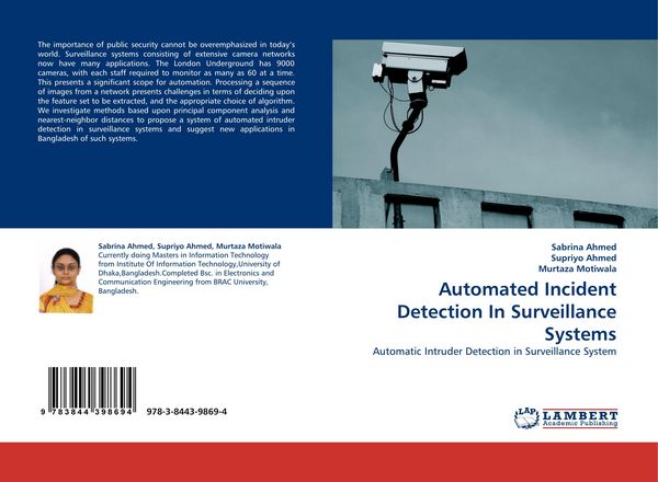 Produktbild: Automated Incident Detection In Surveillance Systems