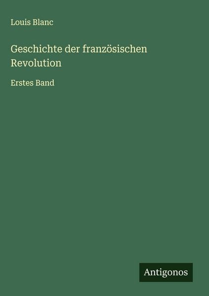 Produktbild: Geschichte der franz&ouml;sischen Revolution