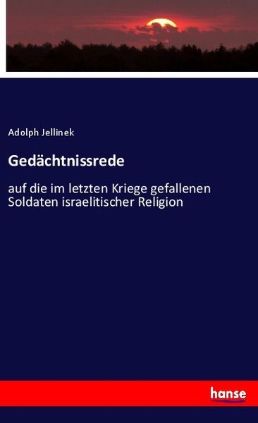 Produktbild: Ged&auml;chtnissrede