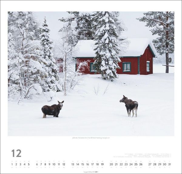 Produktbild: Schweden Kalender 2027 - Licht und Wasser