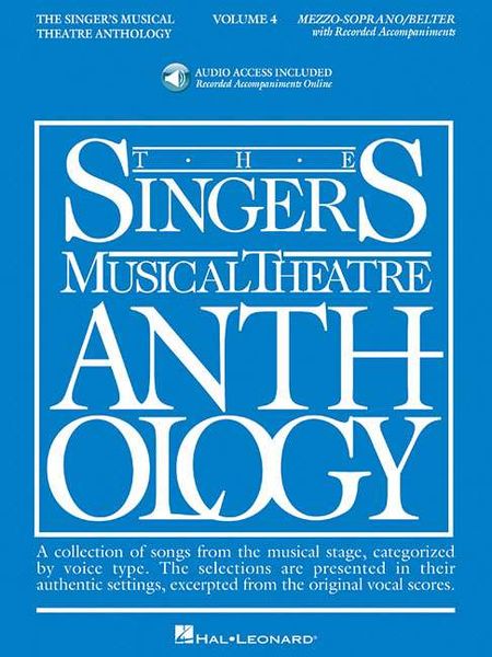 Produktbild: Singer's Musical Theatre Anthology - Volume 4: Mezzo-Soprano Book/Online Audio