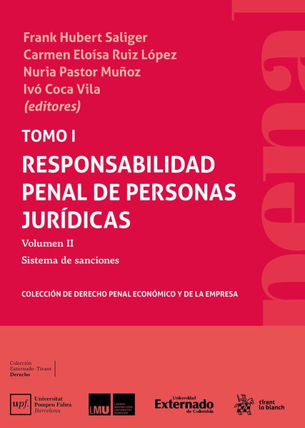 Produktbild: Tomo I. Responsabilidad penal de Personas Jur&iacute;dicas. Volumen II Sistema de sanciones