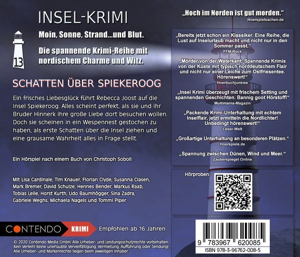 Insel-Krimi 13: Schatten über Spiekeroog