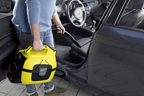 Produktbild: K&auml;rcher Home & Garden WD 1 Compact Battery 1.198-301.0 Nass-/Trockensauger 230 W 7 l inkl. 1 Akku