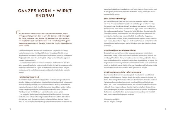 Produktbild: Das gro&szlig;e Haferkorn-Kochbuch