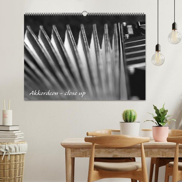 Produktbild: Akkordeon - close up (Wandkalender 2026 DIN A2 quer), CALVENDO Monatskalender