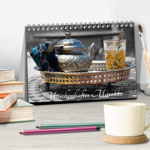 Produktbild: M&auml;rchenhaftes Marokko (Tischkalender 2027 DIN A5 quer), CALVENDO Monatskalender