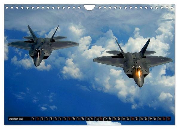 Produktbild: U.S. Aircraft - Fighting Jets (Wall Calendar 2026 DIN A4 landscape), CALVENDO 12 Month Wall Calendar