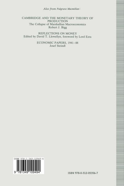 Produktbild: Nicholas Kaldor and Mainstream Economics