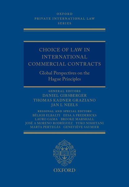 Produktbild: Choice of Law in International Commercial Contracts