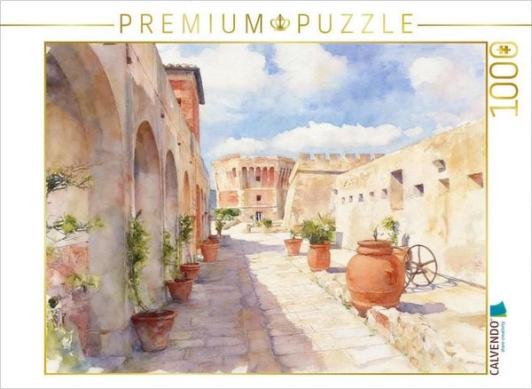 Produktbild: CALVENDO Puzzle Villa Romana della Linguella -Elba | 1000 Teile Lege-Gr&ouml;&szlig;e 64x48cm Foto-Puzzle f&uuml;r gl&uuml;ckliche Stunden