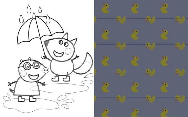 Produktbild: Peppa Pig Mein wutzig-tolles Kritzel-Kratzel-Buch