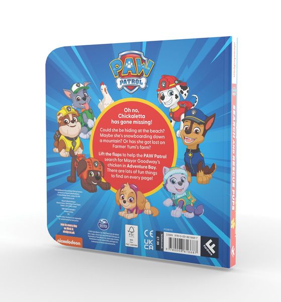 Produktbild: PAW Patrol Search and Rescue Pups: A lift-the-flap book