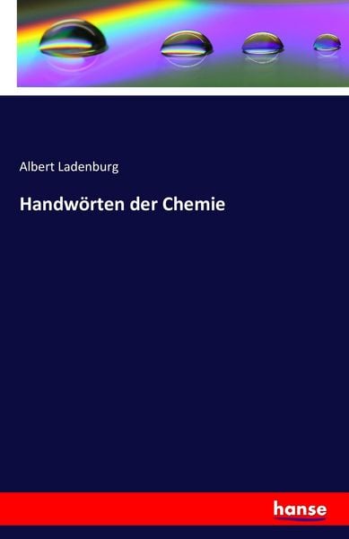 Produktbild: Handw&ouml;rten der Chemie