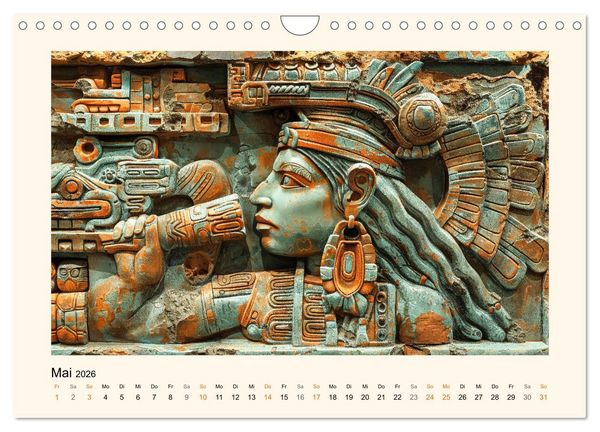 Produktbild: Die Maya und ihre Geheimnisse (Wandkalender 2026 DIN A4 quer), CALVENDO Monatskalender