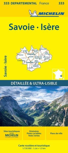 Produktbild: Isere Savoie - Michelin Local Map 333