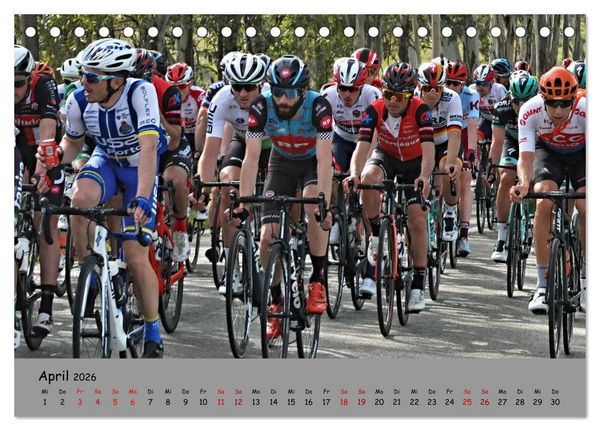 Produktbild: Liebe zum Fahrrad (Tischkalender 2026 DIN A5 quer), CALVENDO Monatskalender