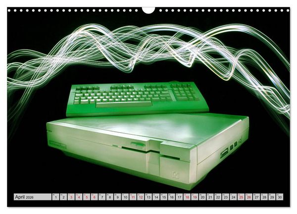 Produktbild: Computer der 80er (Wandkalender 2026 DIN A3 quer), CALVENDO Monatskalender