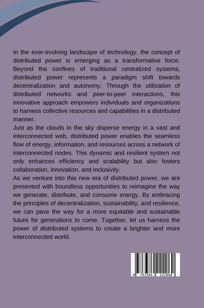 Produktbild: Beyond Cloud: Distributed Power