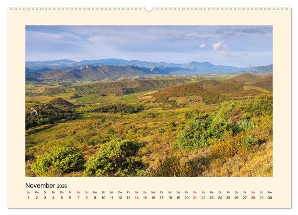 Produktbild: Okzitanien - Unterwegs im Pyren&auml;envorland (hochwertiger Premium Wandkalender 2026 DIN A2 quer), Kunstdruck in Hochglanz