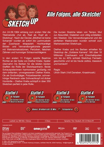 Produktbild: Sketchup - Alle vier Staffeln [4 DVDs]