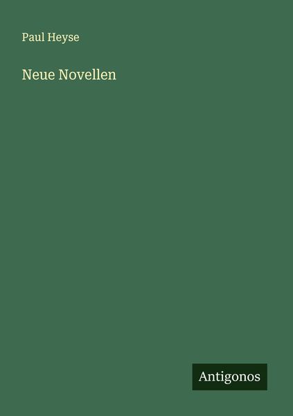 Produktbild: Neue Novellen