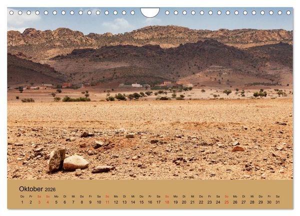 Produktbild: Abenteuer Marokko - eine Reise durch die Region Sous-Massa (Wandkalender 2026 DIN A4 quer), CALVENDO Monatskalender