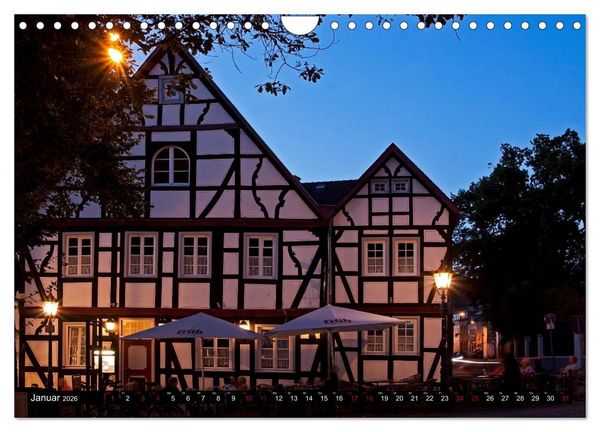 Produktbild: Bad Honnef - Rheinisches Nizza (Wandkalender 2026 DIN A4 quer), CALVENDO Monatskalender