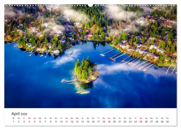 Produktbild: Kanada - Eine Reise durch ein spektakul&auml;res Land. (Wandkalender 2026 DIN A2 quer), CALVENDO Monatskalender