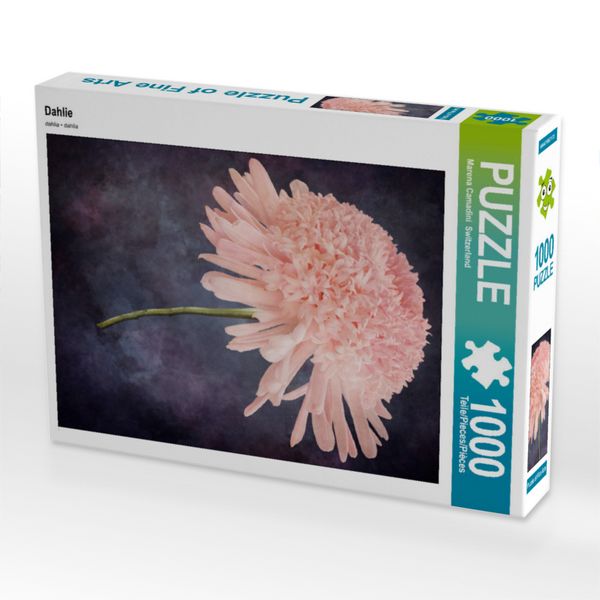 Produktbild: CALVENDO Puzzle Dahlie | 1000 Teile Lege-Gr&ouml;&szlig;e 64x48cm Foto-Puzzle f&uuml;r gl&uuml;ckliche Stunden