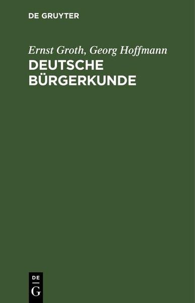 Produktbild: Deutsche B&uuml;rgerkunde