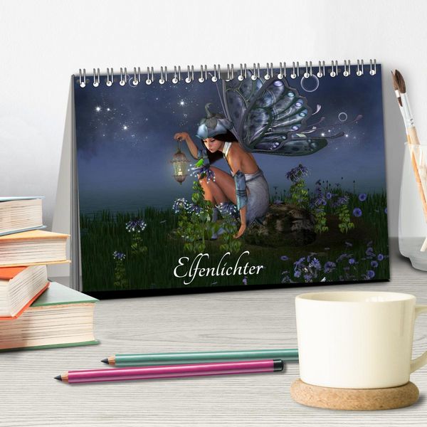 Produktbild: Elfenlichter (Tischkalender 2026 DIN A5 quer), CALVENDO Monatskalender